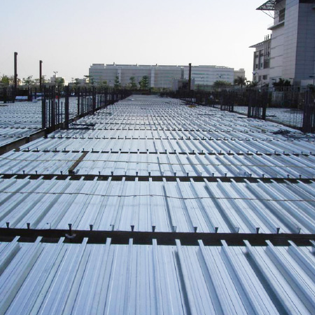 鋼承板施作─完成