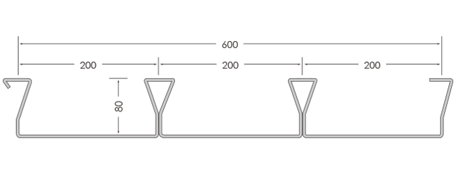 VERSA-DEK閉口型 80H-I